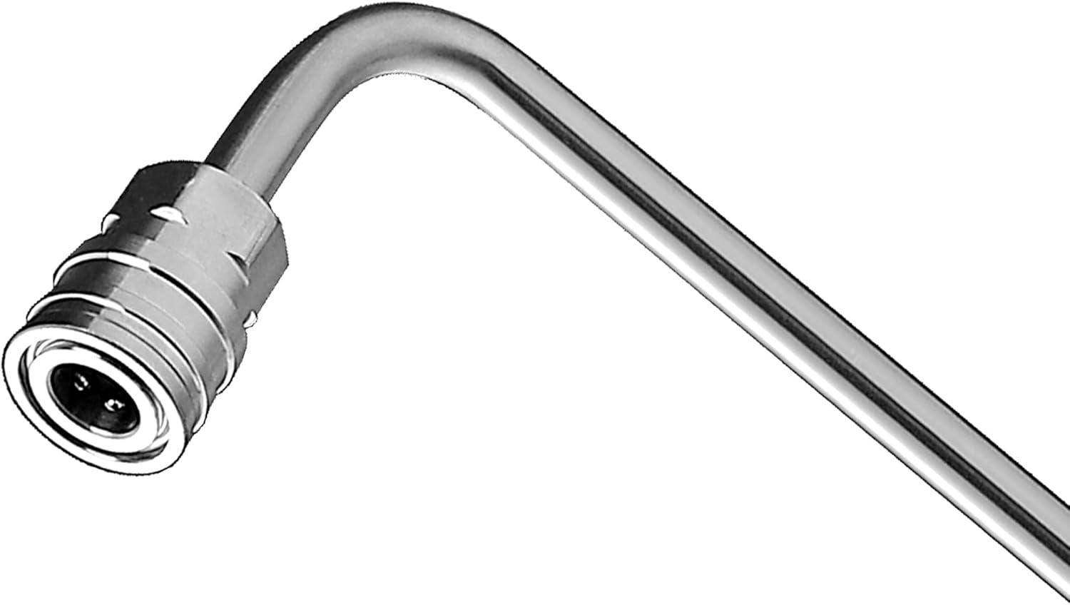 Pressure Washer Wand Extension, 90 Degree Curved Angled, Undercarriage and Gutter Cleaner Attachment, 1/4 Inch Quick Connect, 14 Inch - Image 4