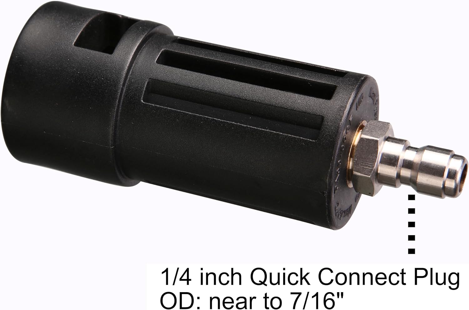 Compatible Pressure Washer Adapter, Compatible with Karcher Power Washer Accessory, 1/4'' Quick Connect - Image 4