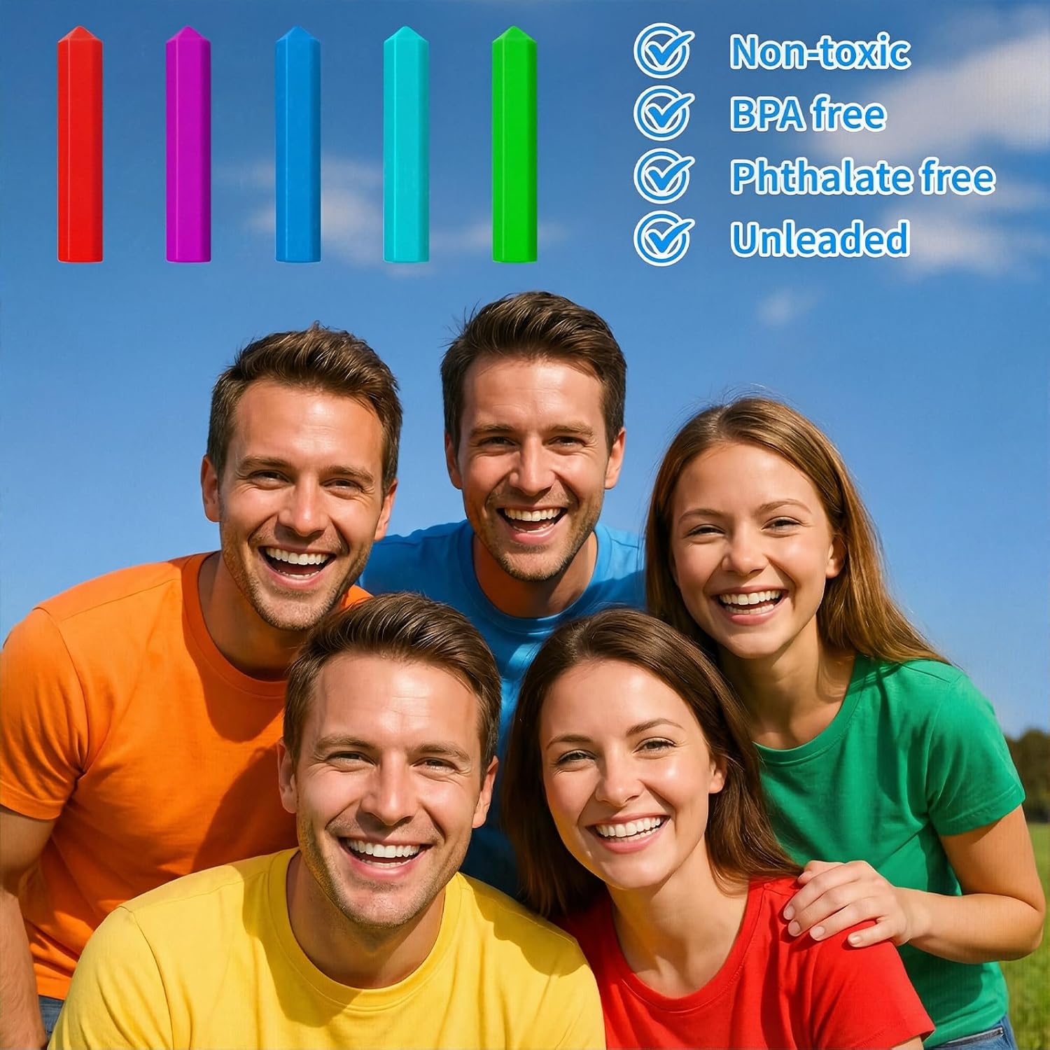 5Pcs Pencil Gidgets – Silicone Sensory Pencil Toppers Fidgets - Motor Aid for Sensory People with Anxiety, Autism, ADHD Integration Issues - Image 5
