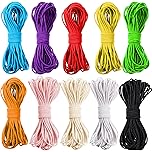 2mm Elastic Cord 10 Colours x 10 Meters Stretchy Nylon Thread for Jewellery Making Bracelets Necklaces Crafting Strong and Flexible - Image 1