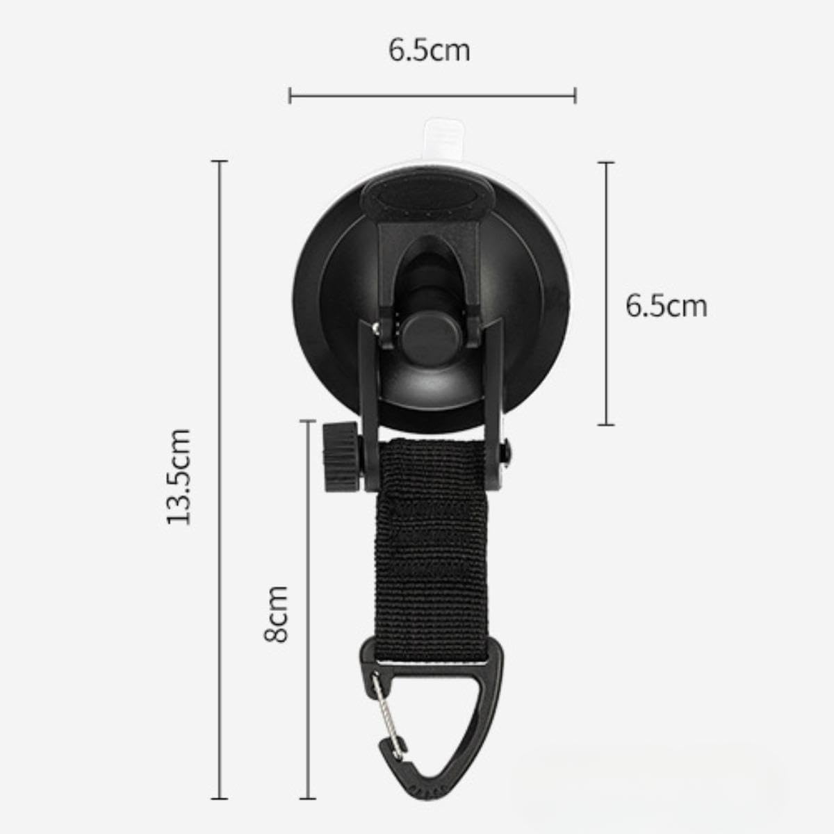 4 Pack Adjustable Strap Hooks for Tarp Tent Secure Attachment Multi Functional - Image 3