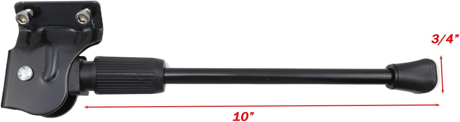 26 Inch Adjustable Aluminium Rear Bike Stands 2 Pack Black - Image 2