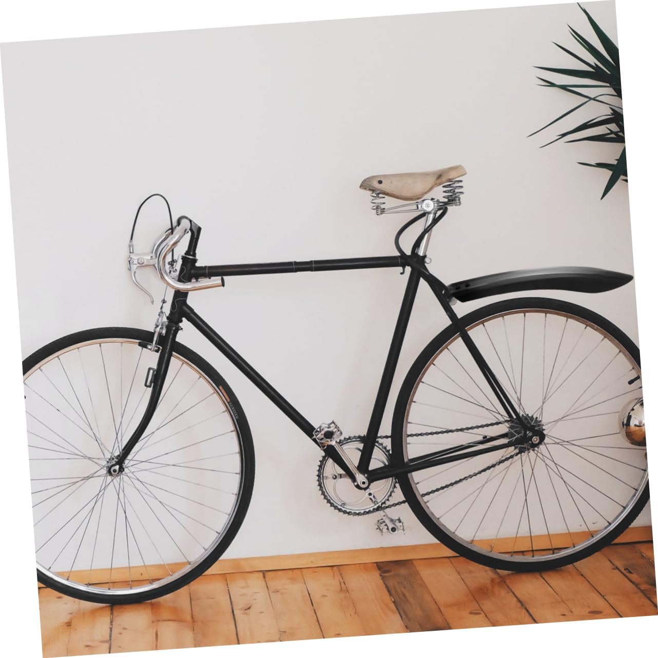 Adjustable Black Bicycle Mudguard Set - 1 Set - Image 3