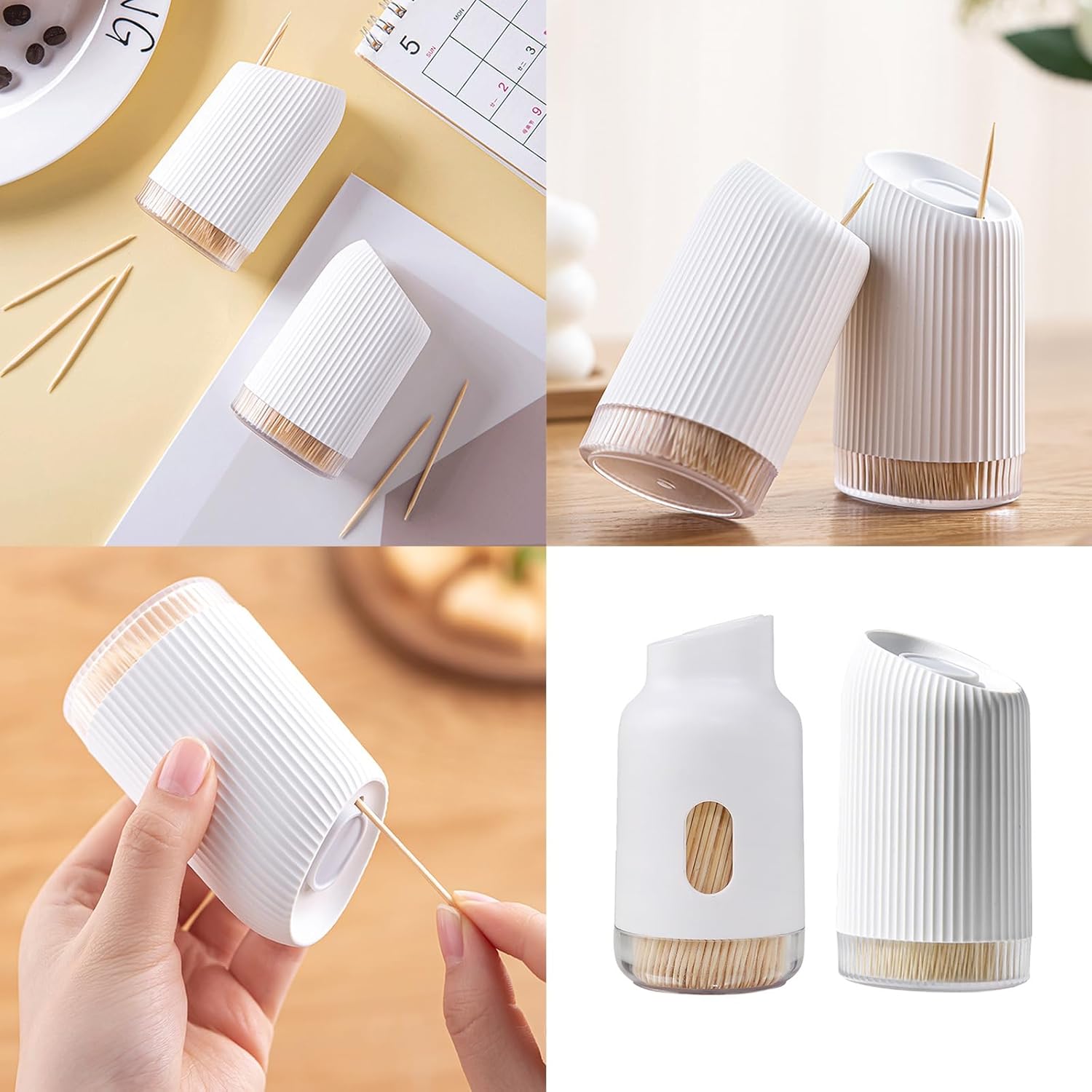 Portable Floss Dispenser White 1 Piece - Image 2