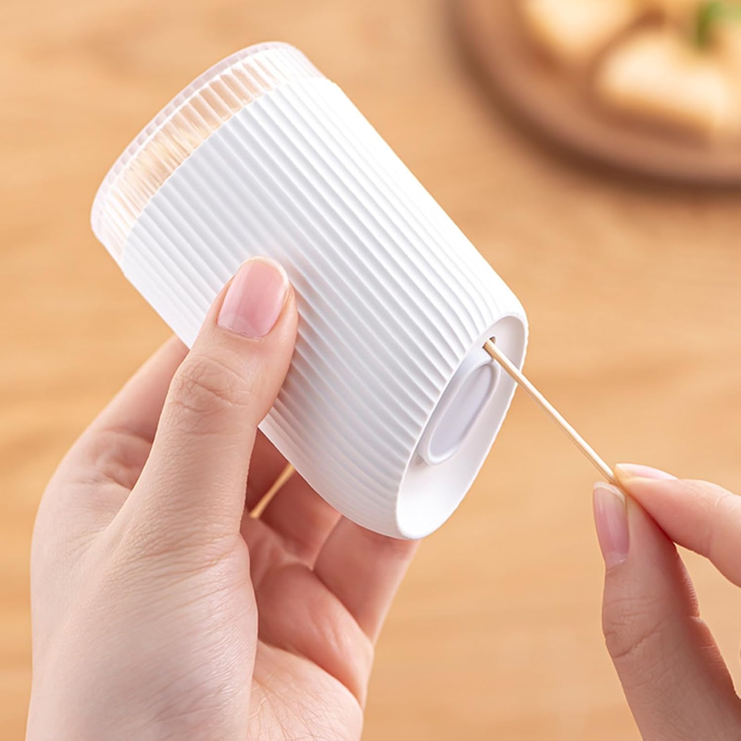 Portable Floss Dispenser White 1 Piece - Image 3
