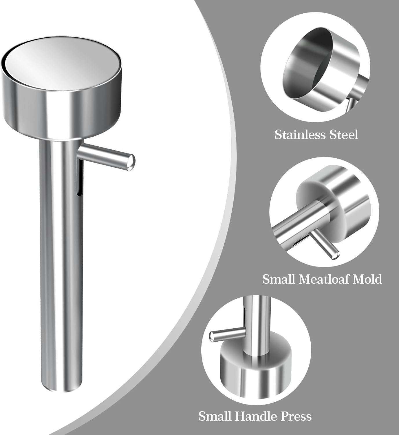 Professional Patty Maker with Thumb Grip - Perfect for Falafel Burgers and Meatballs - Image 4