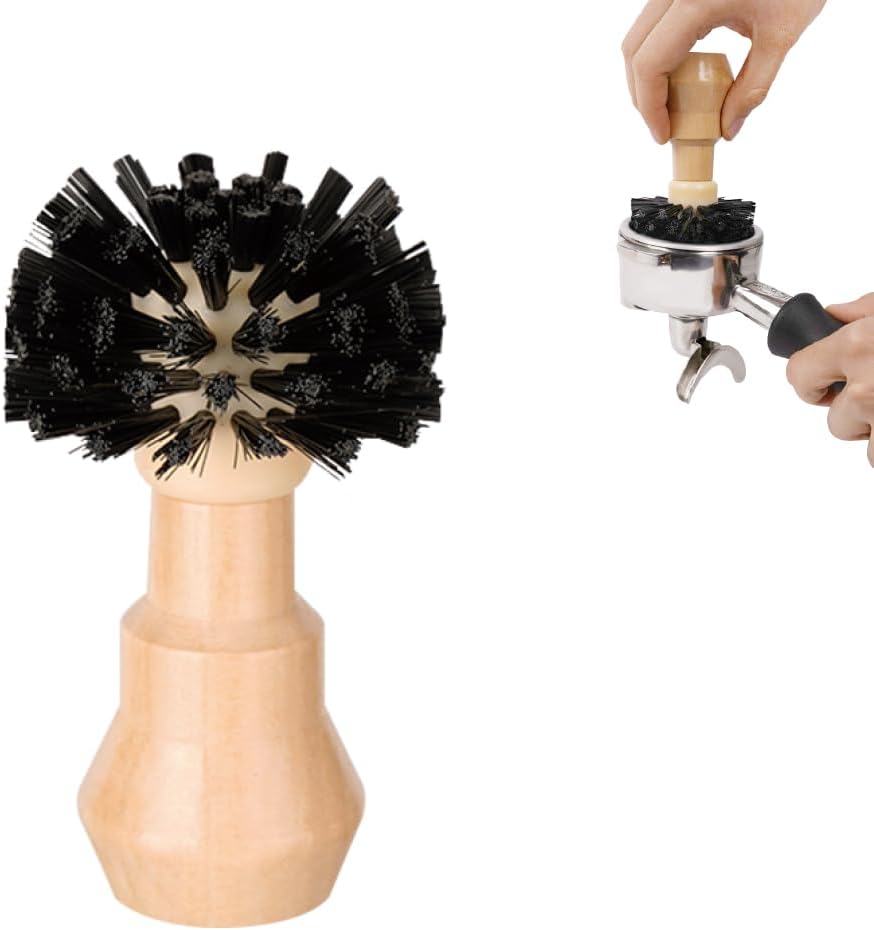 Barista Cleaning Brush for 58mm Handle Coffee Machine Cleaning Tool - Image 1