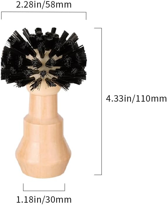 Barista Cleaning Brush for 58mm Handle Coffee Machine Cleaning Tool - Image 2