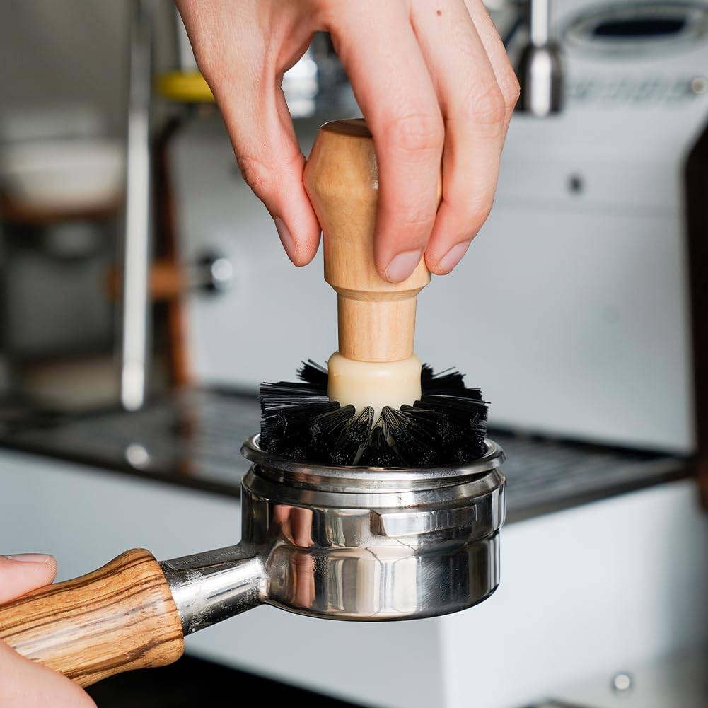 Barista Cleaning Brush for 58mm Handle Coffee Machine Cleaning Tool - Image 6