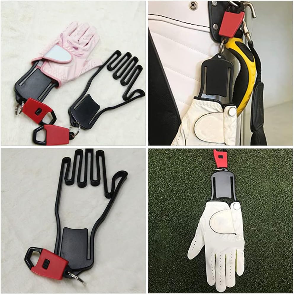 Golf Glove Holder Prevents Deformation and Protects Gloves Black 1 Pair - Image 6