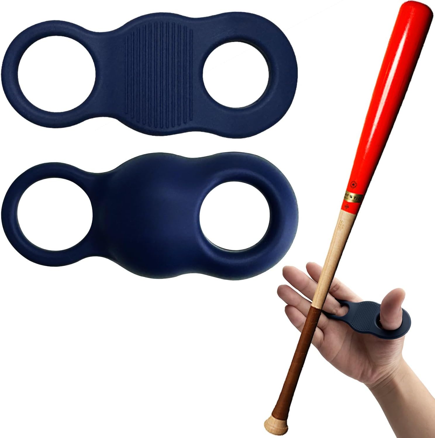 Blue Thumb Grips Finger Protectors for Thumb Tips - 1 Pair - Image 1