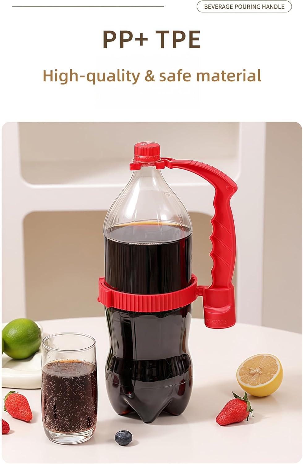 Adjustable Anti-Slip Grip Assist Handle for Large Drink Bottles 2 Pack - Image 3