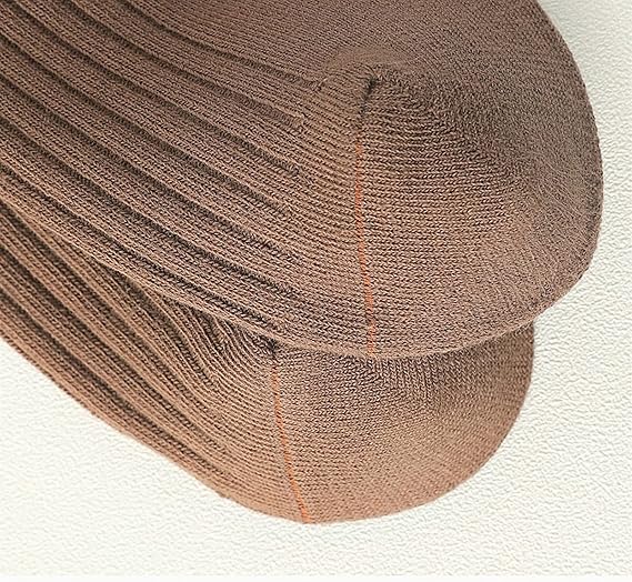 5 Pairs Unisex Camel Cotton Breathable Socks Size 38-44 For Sports & Daily Wear - Image 5