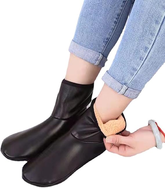Non-Slip Socks Black Extra Grip for Elderly Pregnant Women on Smooth Floors 1 Pair - Image 1