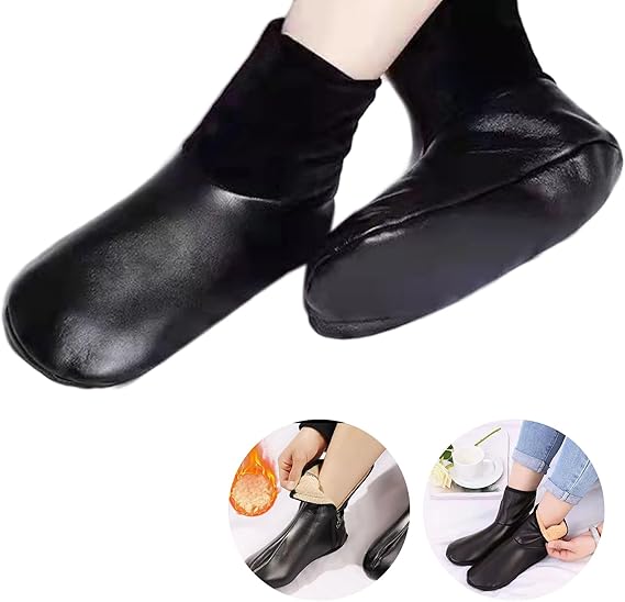 Non-Slip Socks Black Extra Grip for Elderly Pregnant Women on Smooth Floors 1 Pair - Image 2