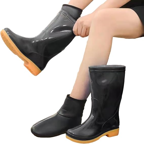 Non-Slip Socks Black Extra Grip for Elderly Pregnant Women on Smooth Floors 1 Pair - Image 4