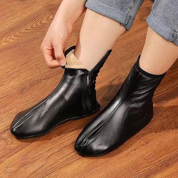 Non-Slip Socks Black Extra Grip for Elderly Pregnant Women on Smooth Floors 1 Pair - Image 5