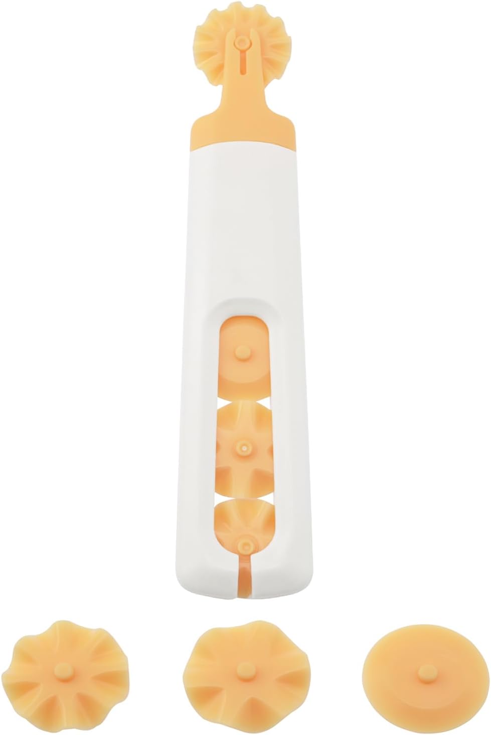 Yellow Raster Pattern Pastry & Tart Cutter - Cake Decorating Tool - Image 3