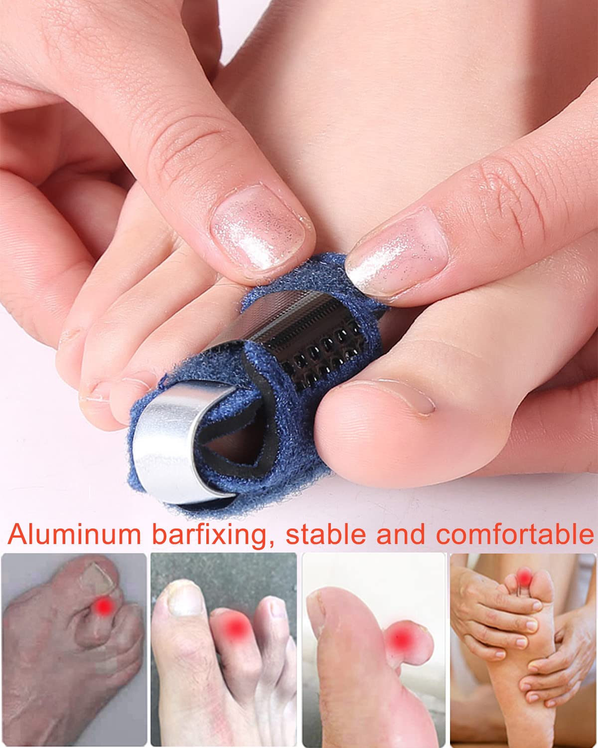 Adjustable Toe Spacer for Hammer Toe & Claw Toe with Spacers - Image 3