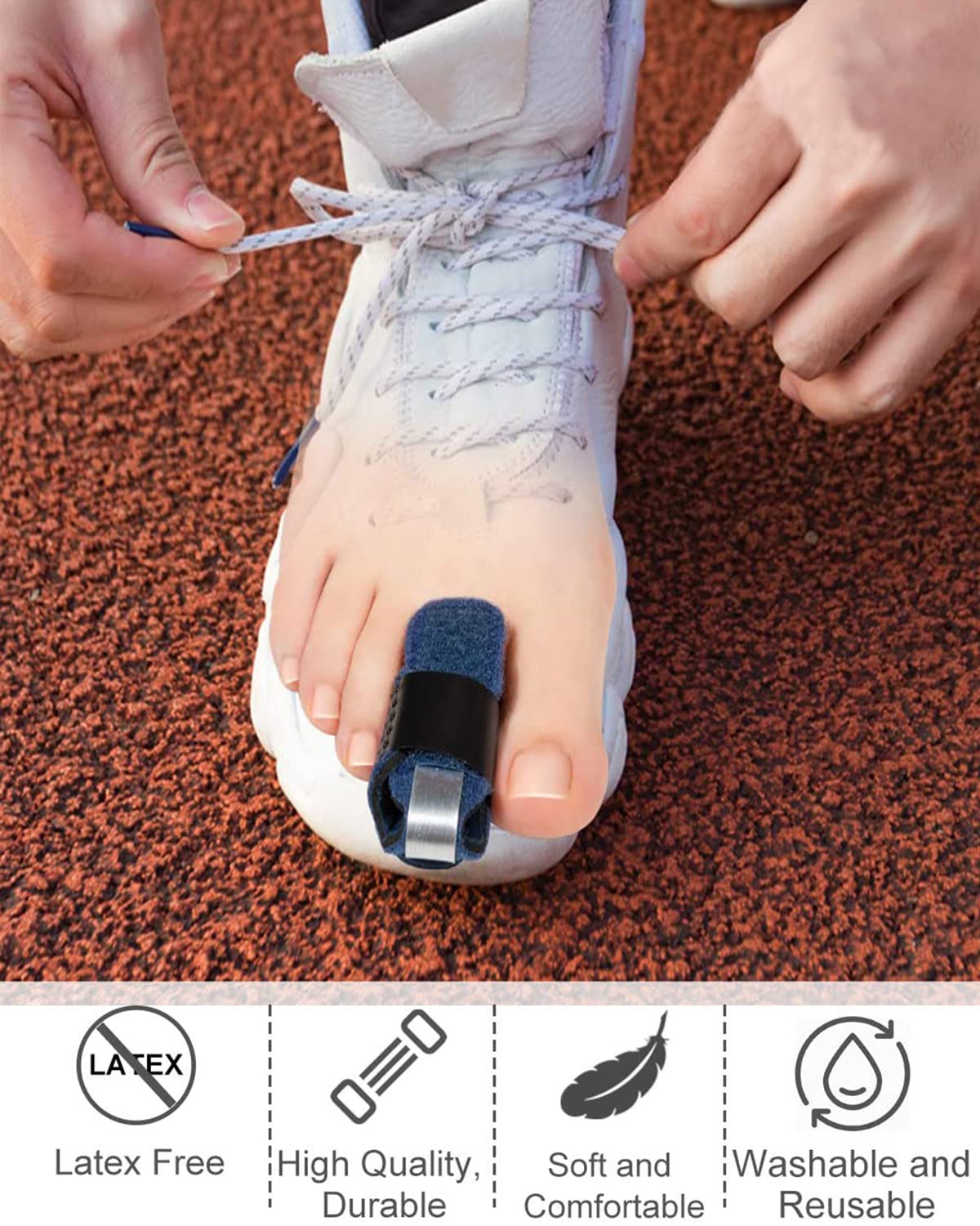 Adjustable Toe Spacer for Hammer Toe & Claw Toe with Spacers - Image 4