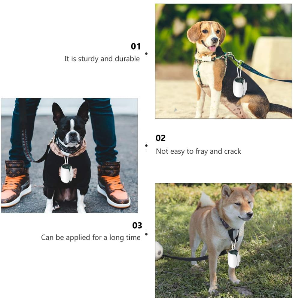 Handsfree Dog Poop Bag Holder Clip - Silicone Dispenser for Dog Leash - 1 Piece - Image 4