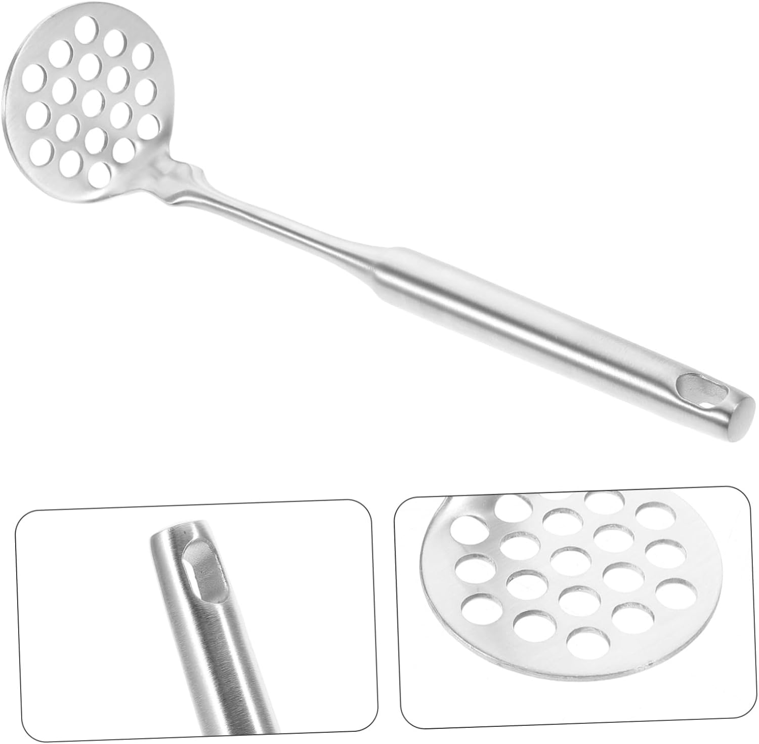 Robust Potato Masher for Vegetables & Fruit - Dishwasher Safe Kitchen Tool - Easy to Clean - Image 7