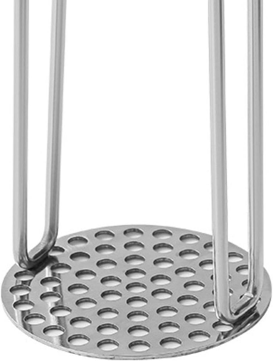Professional Potato & Vegetable Masher with Honeycomb Design - Stainless Steel Puree Maker - Dishwasher Safe - Image 3