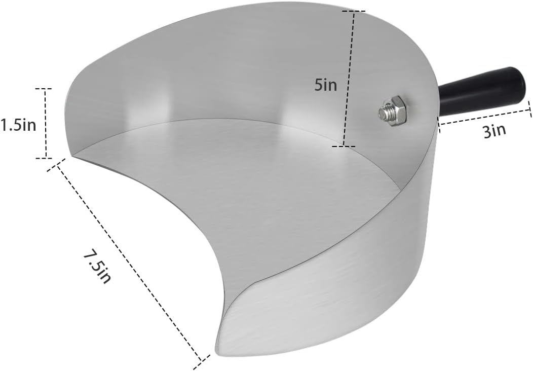 Stainless Steel BBQ Grease Drip Pan 22.5x17.5x8cm - Rotisserie Grill Accessory for Fat Collection - Image 3