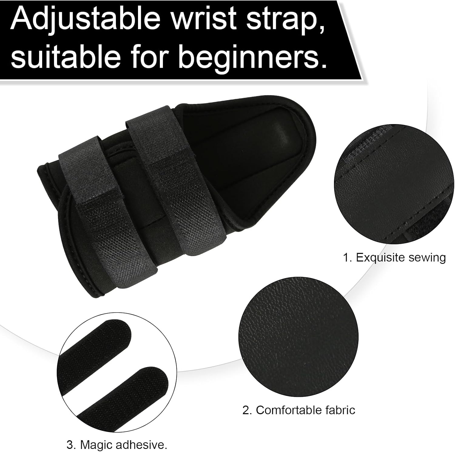 Golf Swing Trainer for Beginners - Black - Set of 1 - Ideal Training Aid - Image 3