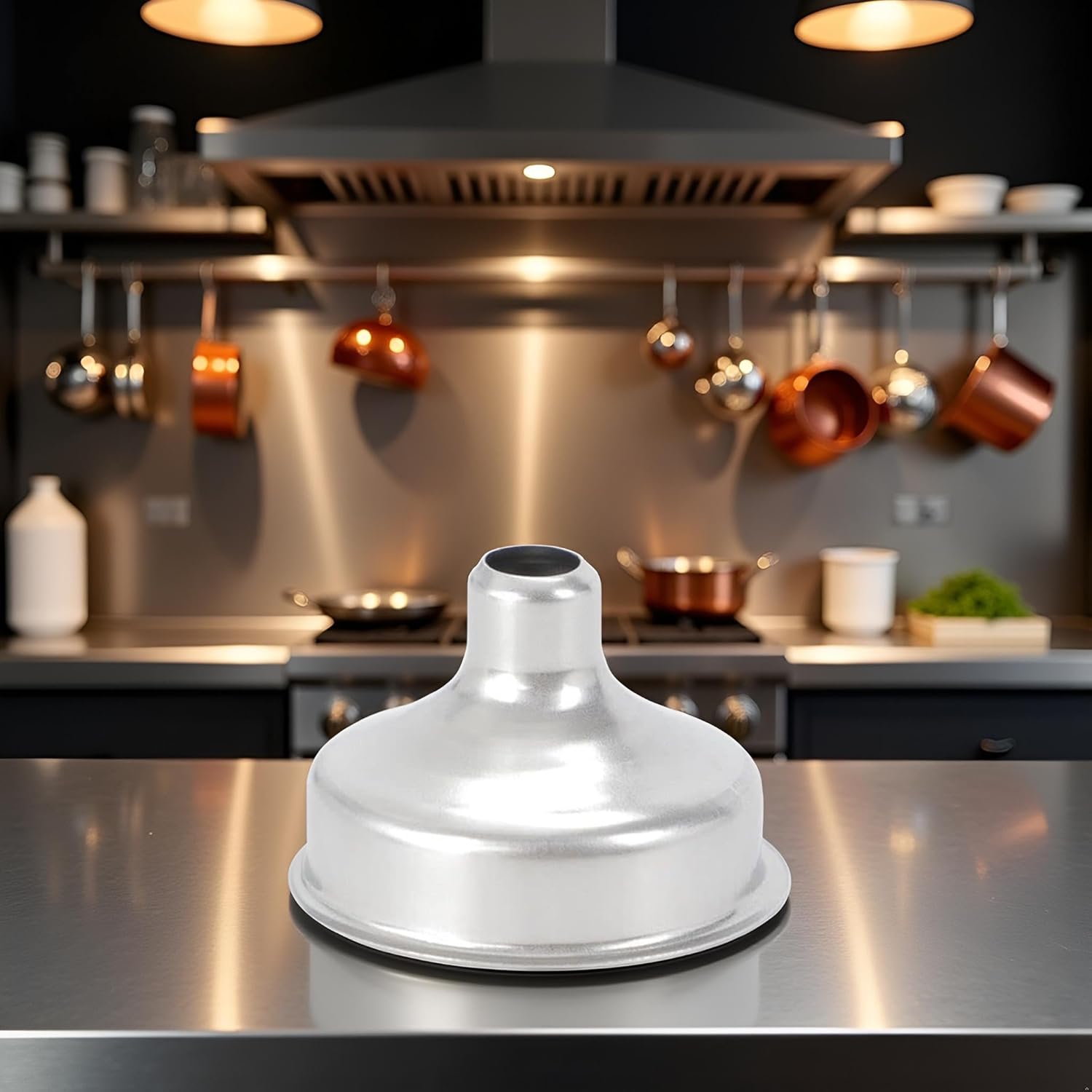 Stainless Steel Mini Funnel for Perfume & Essential Oils - Kitchen & Hobby Use - Silver - 1 Piece - Image 3