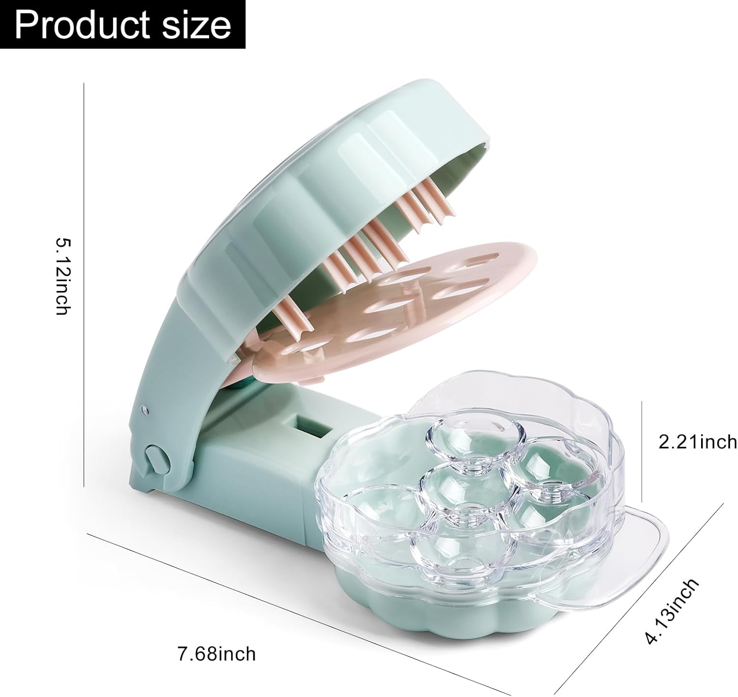 Cherry Pitter for 6 Cherries - Quick & Effortless - Also for Olives - 1 Piece - Image 2