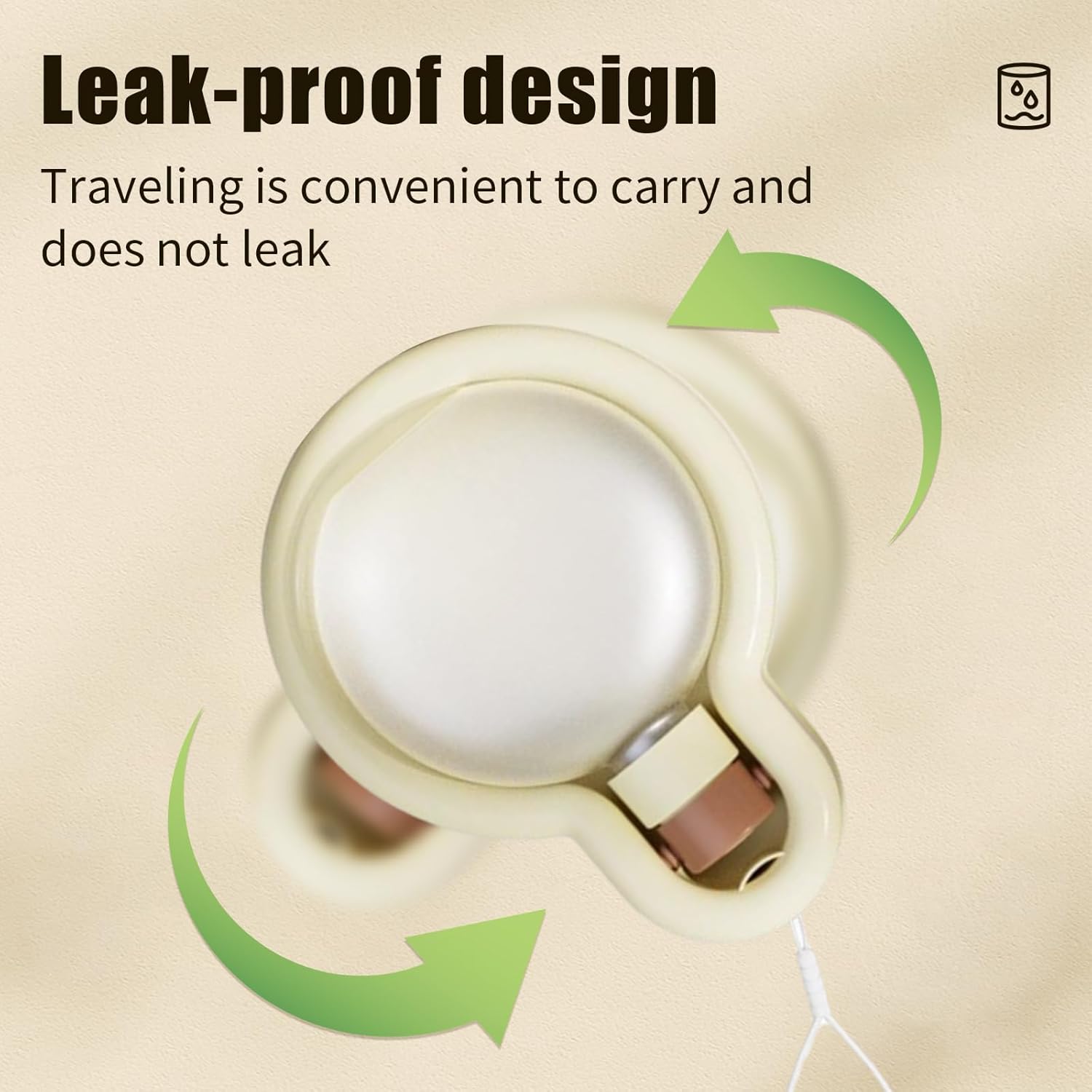 Collapsible Dog Water Bottle 350ml Leakproof BPA Free for Travel Outdoor Use - Image 3