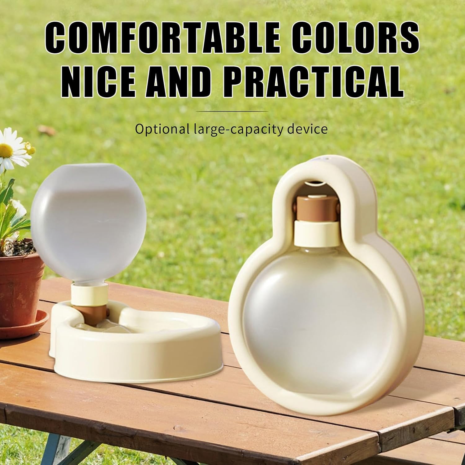 Collapsible Dog Water Bottle 350ml Leakproof BPA Free for Travel Outdoor Use - Image 7