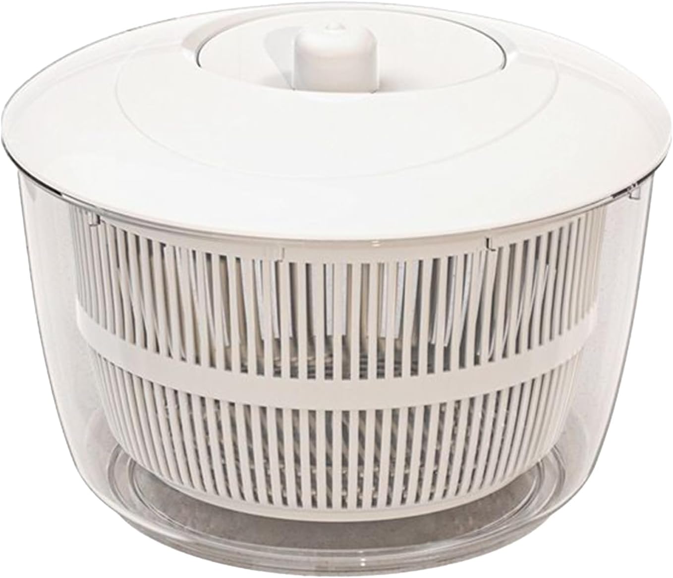 Multifunctional Salad Spinner with Colander Fast Drying Collapsible Vegetable Fruit Kitchen Tool - Image 1