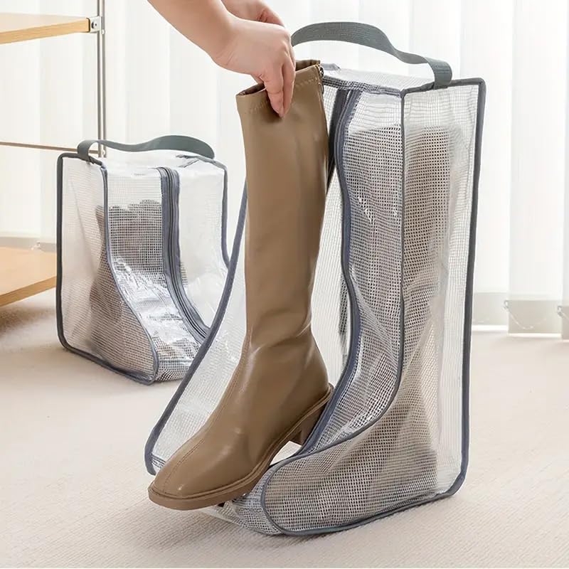 Waterproof Shoe Bags for Travel & Sports - High Model Shoe Organizer - Pack of 1 - Image 3