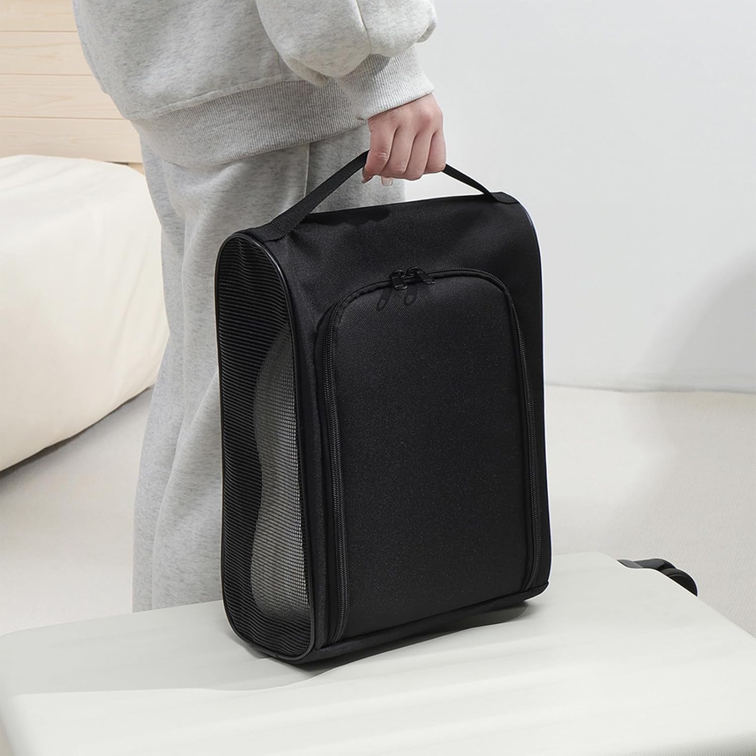 Waterproof Shoe Bag for Travel Vacation Sports Foldable Compact Luggage Organizer - Image 5