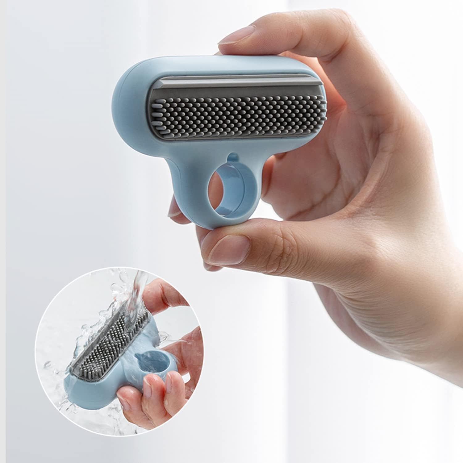 3-Pack Mini Shower Squeegee with Suction Cup - Small Window Cleaner for Bathroom & Mirror - Image 3