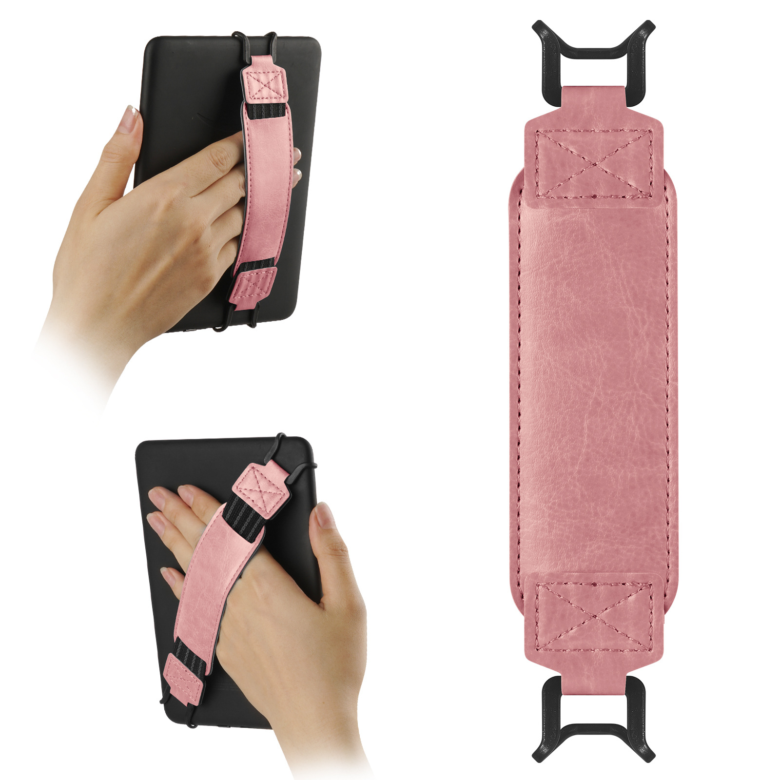 1 Piece Pink High Elasticity Band Compatible with 6-7.5 inch E-book Tablets - Image 1