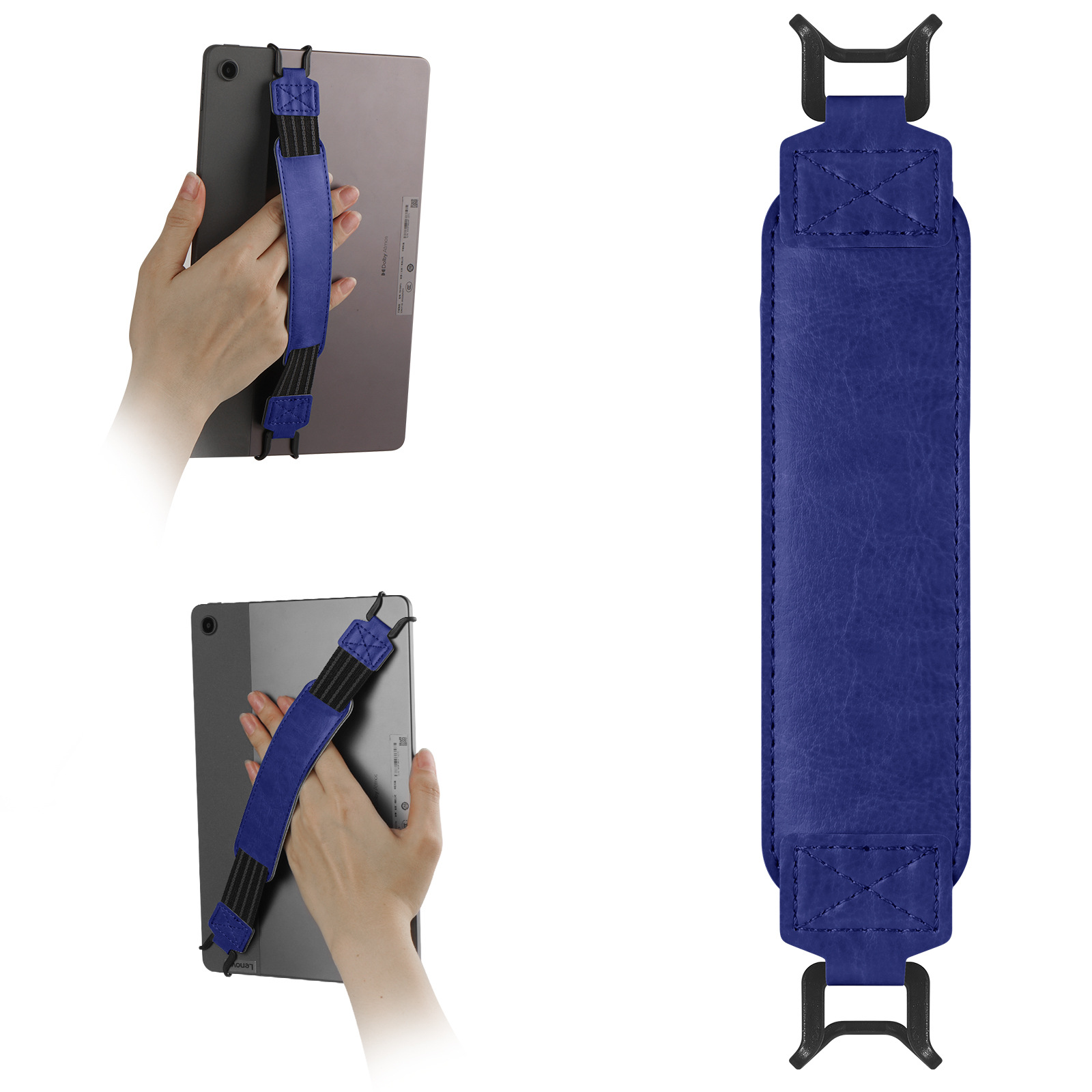 1 Piece Dark Purple High Elasticity Handband Compatible with 6-7.5 inch E-book Tablets - Image 1