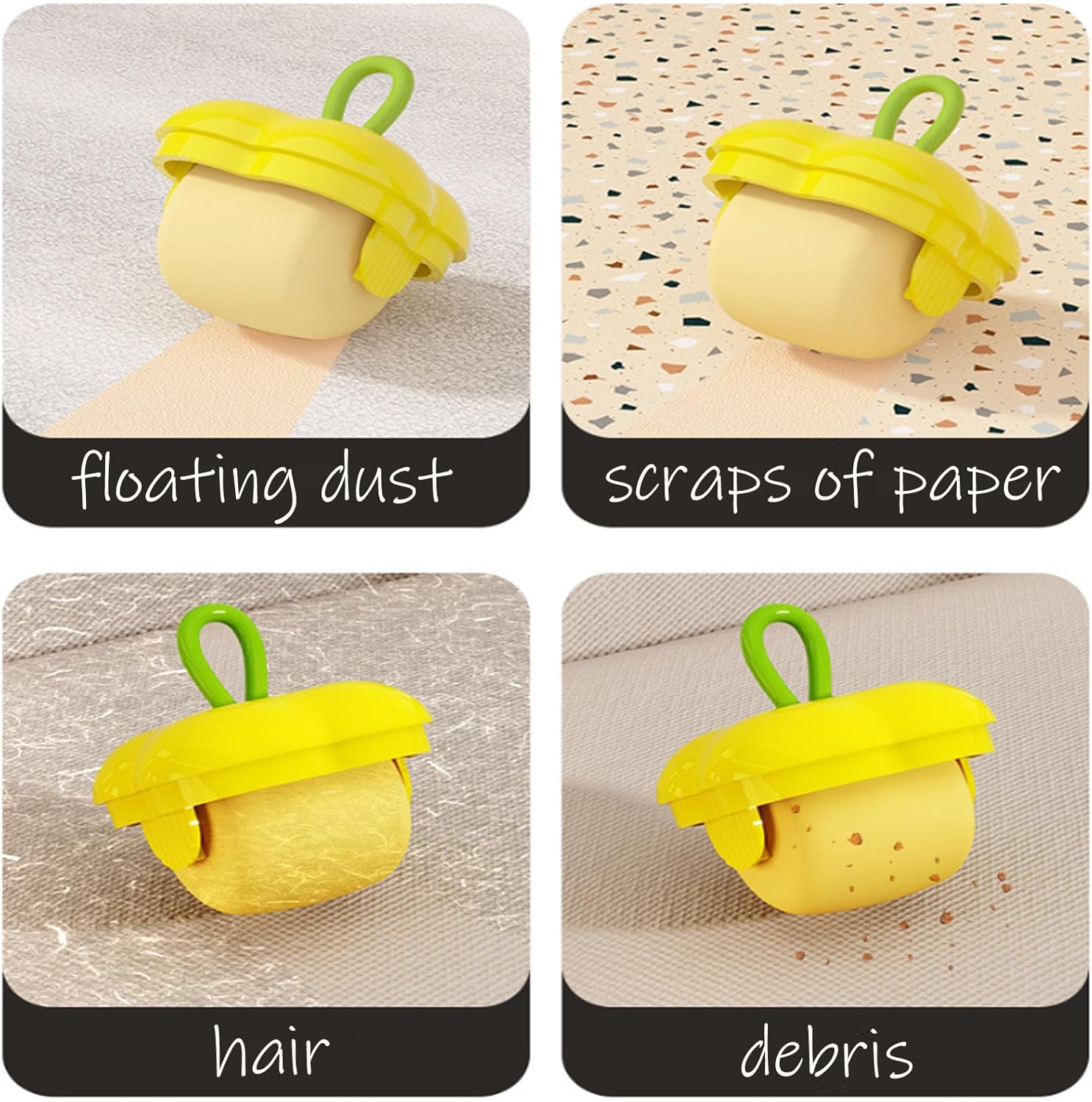 Reusable Lint Roller Washable Pet Hair Remover Mini Travel Size Pack of 1 - Image 4