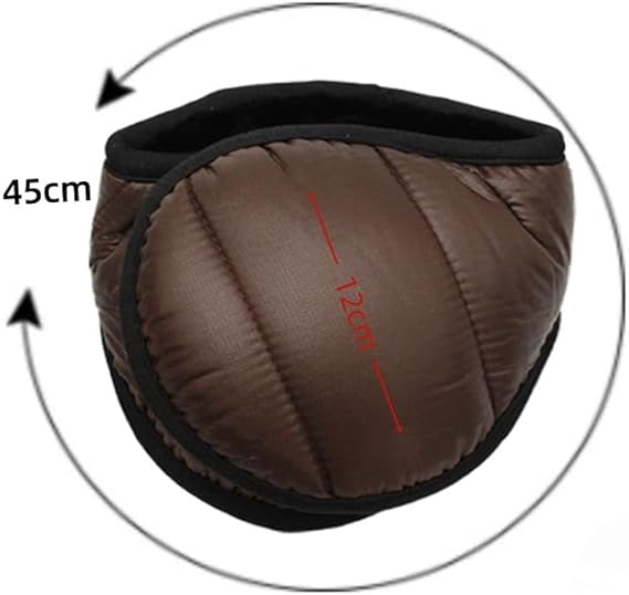 Foldable Windproof Neck Warmer for Men and Women Ideal for Cycling and Winter Sports Black - Image 2