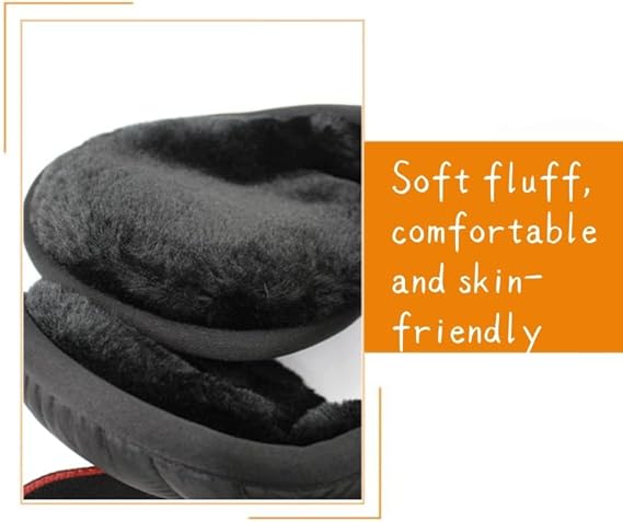 Foldable Windproof Neck Warmer for Men and Women Ideal for Cycling and Winter Sports Black - Image 3
