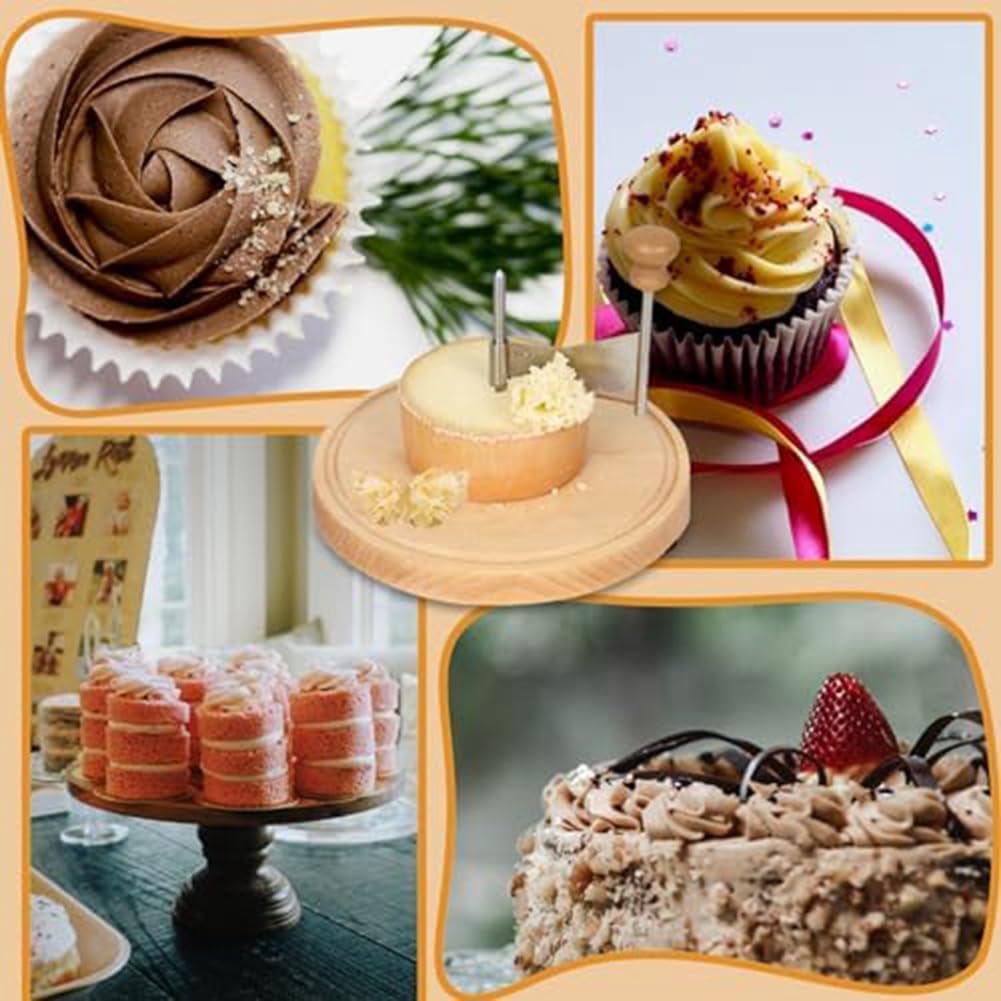 Multifunctional Stainless Steel Cheese and Chocolate Slicer Perfect for Demoin Cheese - Image 2