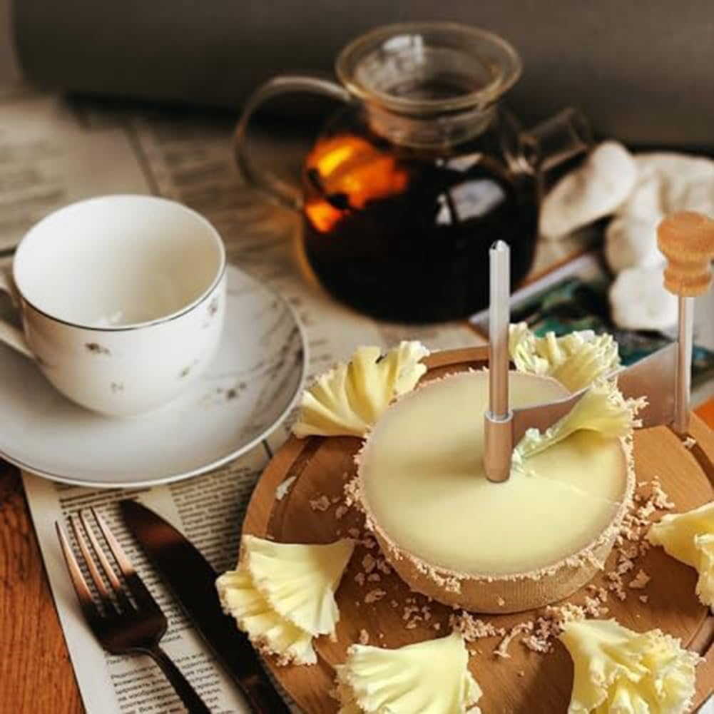 Multifunctional Stainless Steel Cheese and Chocolate Slicer Perfect for Demoin Cheese - Image 3