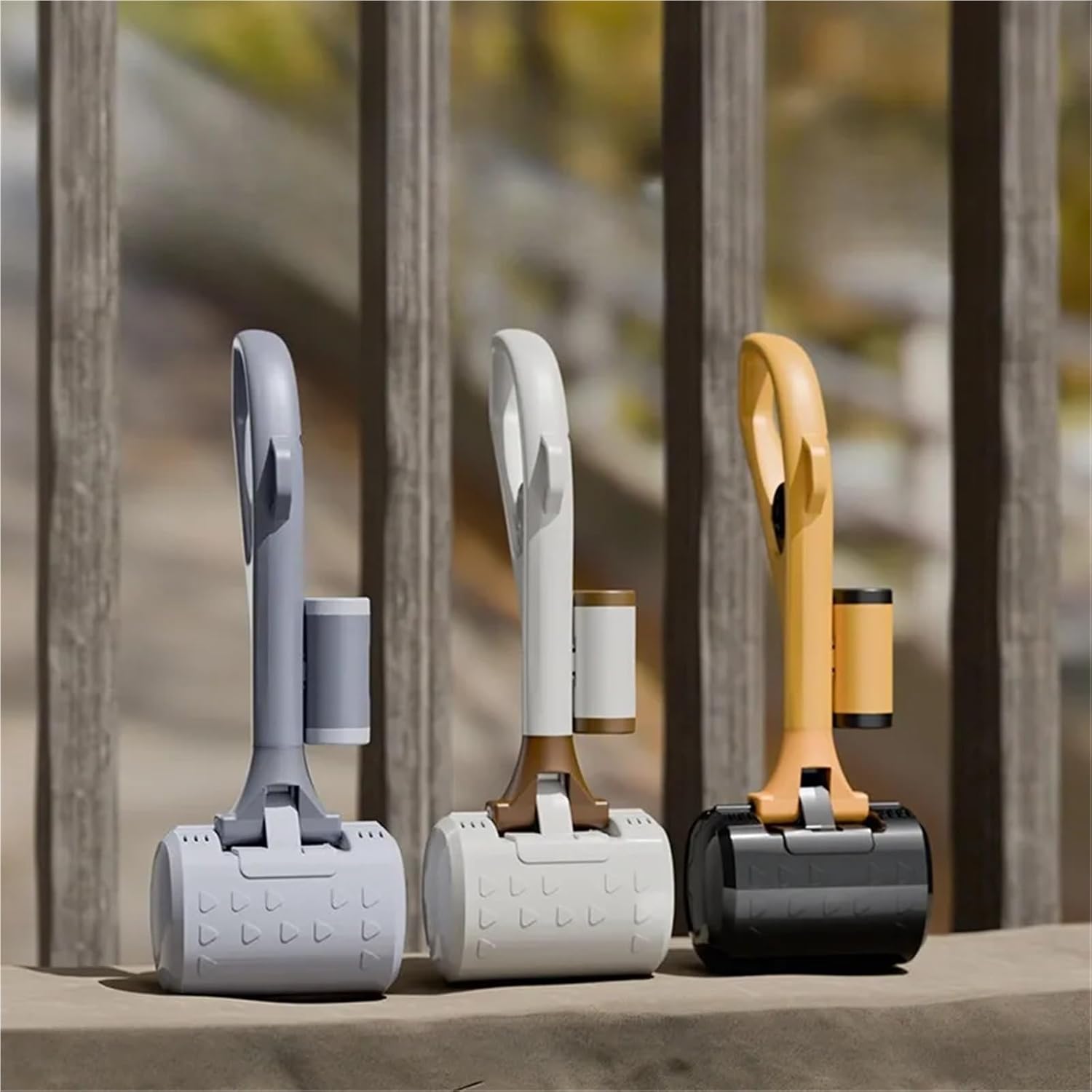 Dog Poop Scoop Long Steel 60cm One-Handed Operation Garden Park Use - Image 2