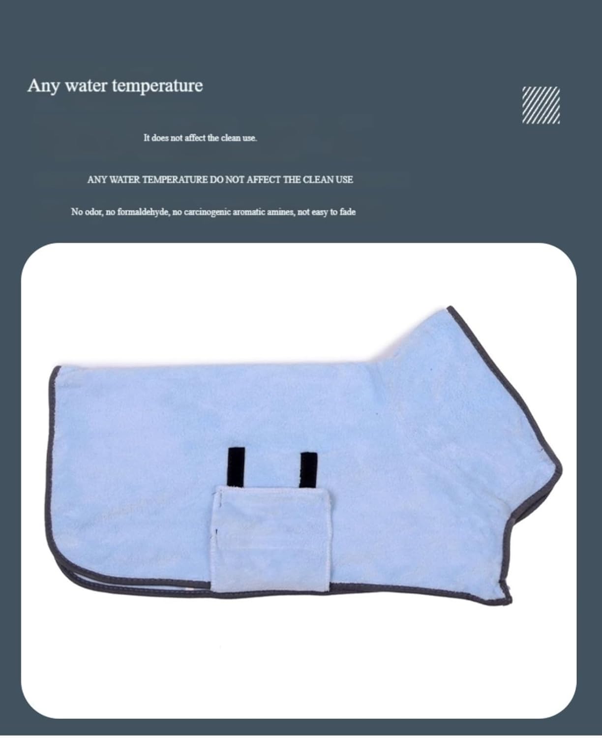 Super Absorbent & Fast Drying Pet Towel for Dogs and Cats - Microfiber Drying Cloth - 1 Piece - Image 3