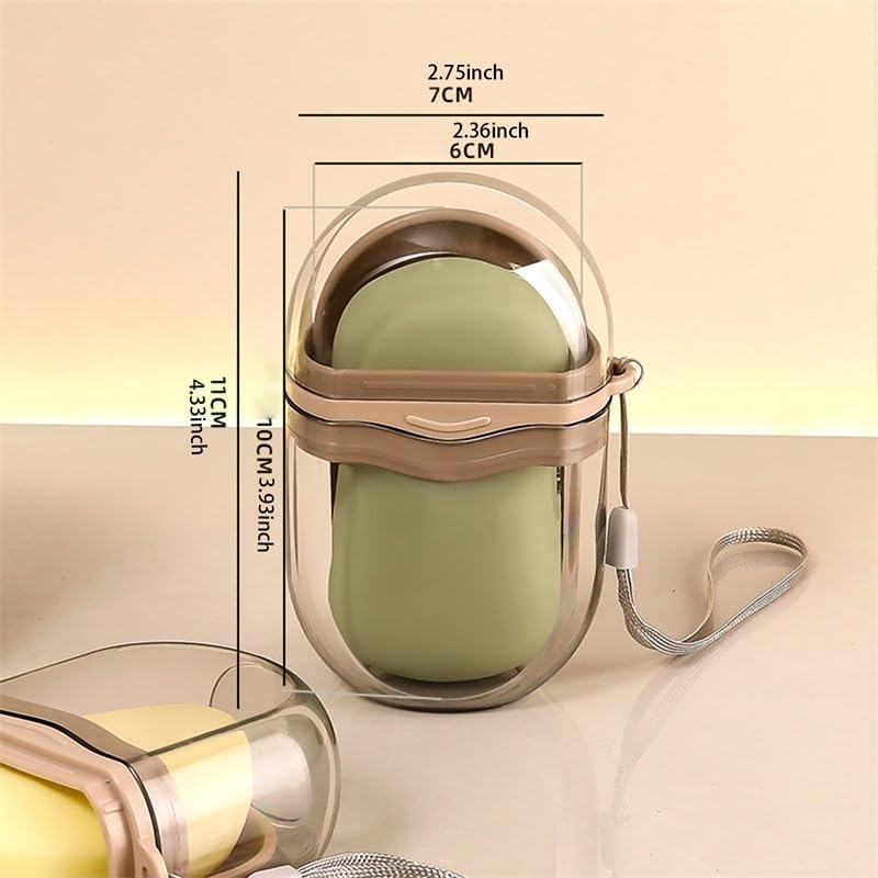 Travel Soap Case Set of 2 Leakproof with Soap Saver for Vacation Sports and Home - Image 5