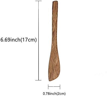 3-Piece Teak Kitchen Utensil Set Safe for Non-Stick Pans Heat Resistant Cooking Tools - Image 2
