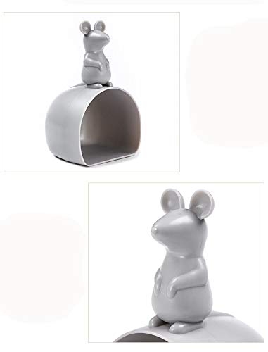 Cartoon Mouse Grey Rice Paddle - Kitchen Tool for Grains - Image 3