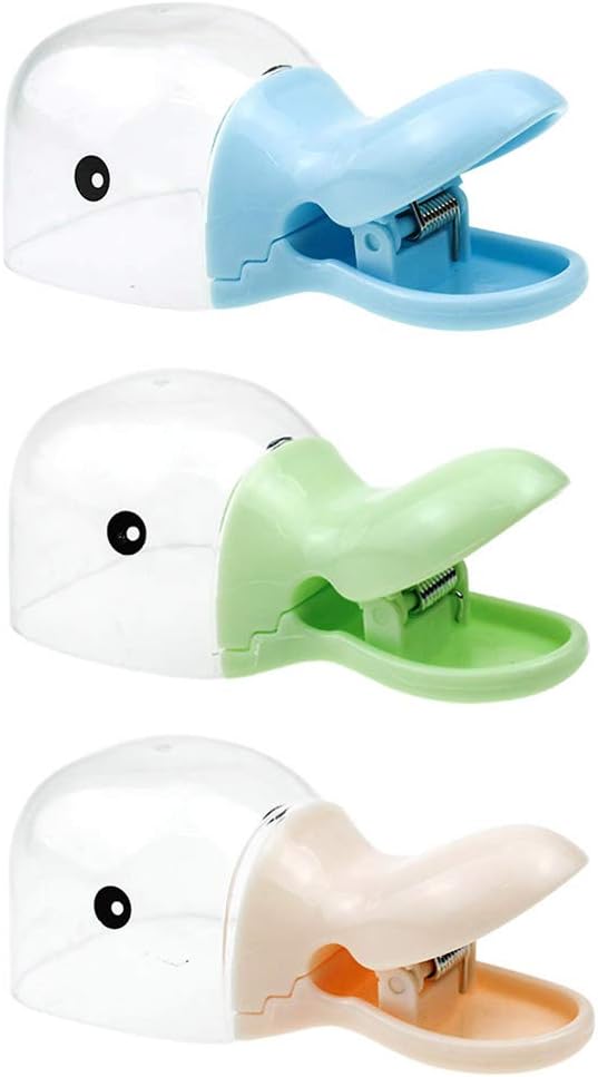 3-Piece Pet Food Scoop Set 2-in-1 Dog Cat Feeding Spoon with Food Bag Sealing Clip - Image 1